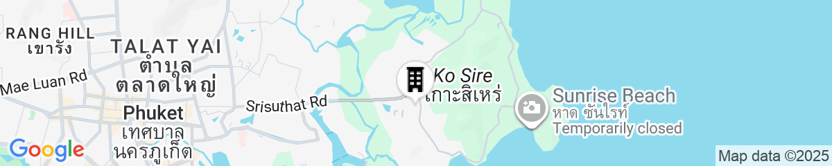 Map for Malabar  Pool Villa Phuket 