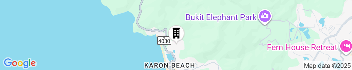 Map for Mandarava Resort and Spa Karon Beach