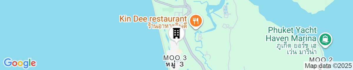 Map for Marriott’s Mai Khao Resort - Phuket