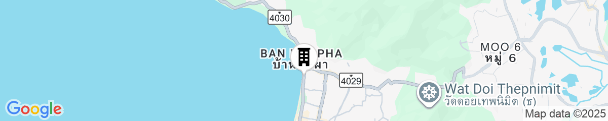 Map for Four Points by Sheraton Phuket Patong Beach Resort