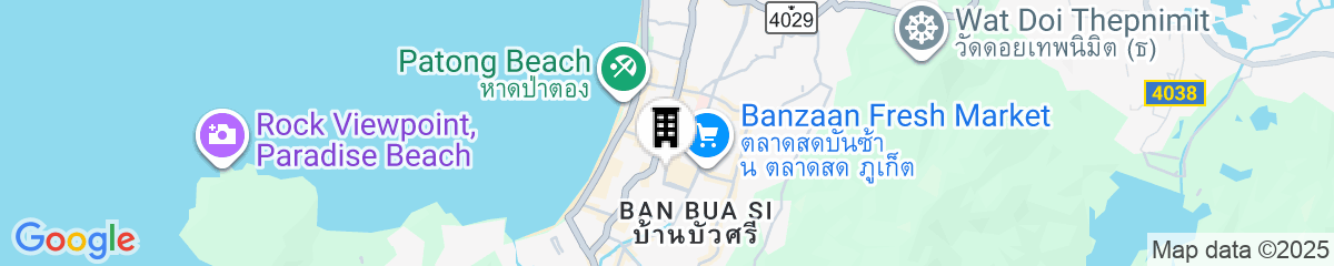 Map for M Social Hotel Phuket
