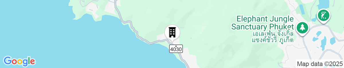 Map for Oceanfront Beach Resort