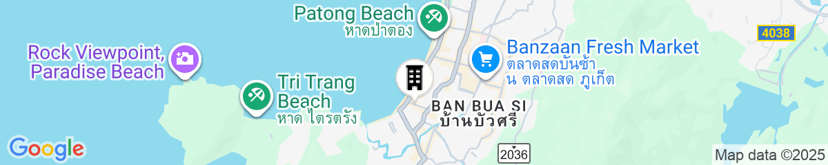 Map for Burasari Phuket Resort & Spa