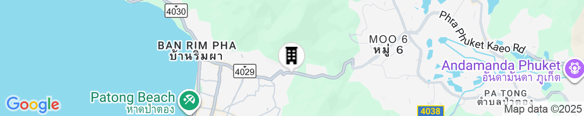 Map for Fusion Suites Phuket Patong