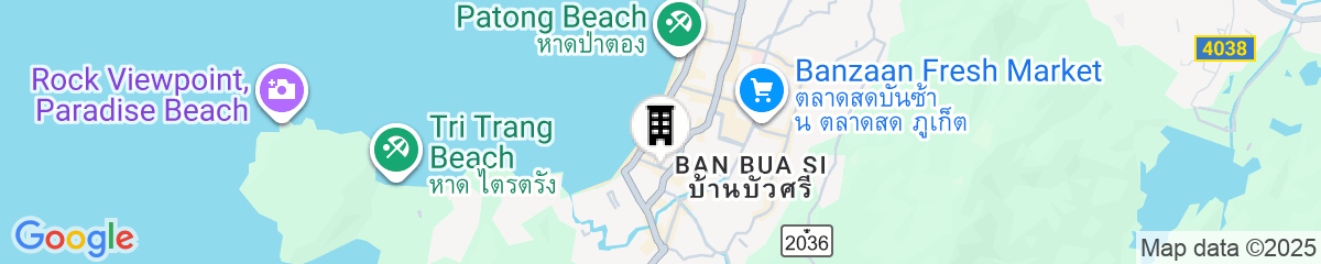 Map for Radisson RED Phuket Patong Beach