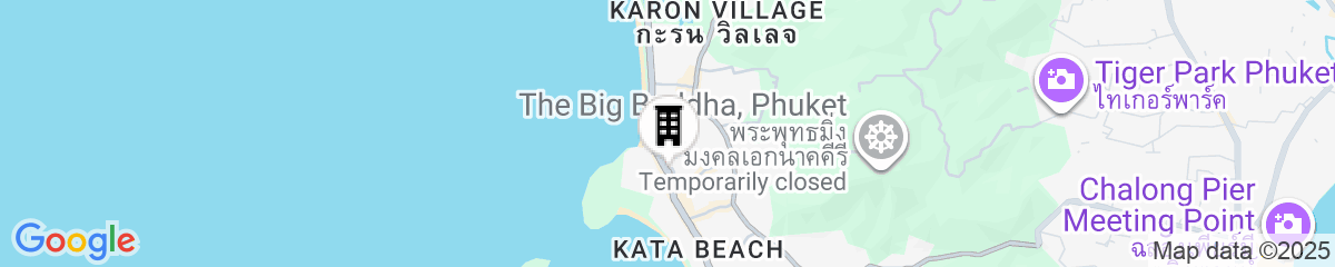 Map for KK - Karon Kata Boutique Hotel