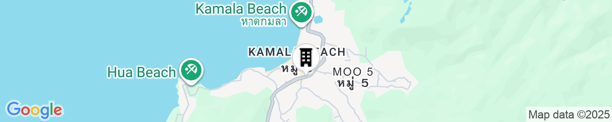 Map for Tropical Garden Kamala Resort