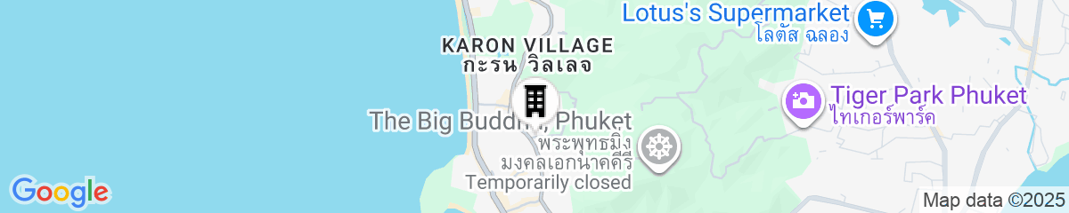 Map for Kata Tranquil Villa