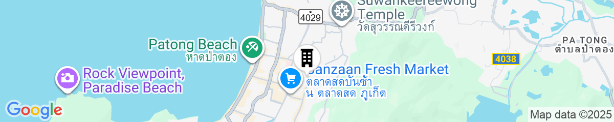 Map for Sky Wave Patong