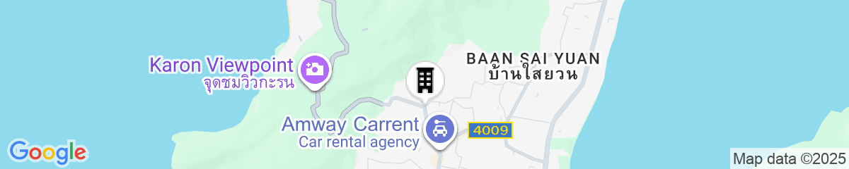 Map for One World One Home Naiharn Hotel