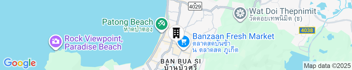 Map for Summer Breeze Hotel