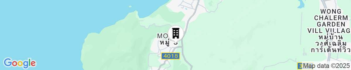 Map for Sugar Marina Resort - LAGOON - Villas, Naiyang Beach