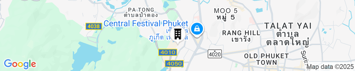 Map for Travelodge Phuket Town
