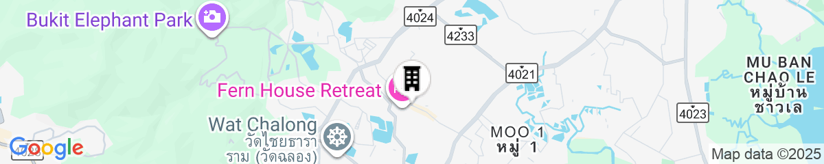 Map for Chalong Princess Pool Villa Resort