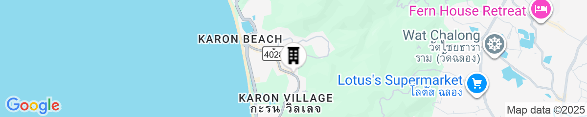 Map for Golden Paradise Hotel