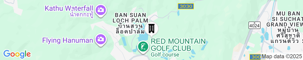 Map for Tinidee Golf Resort Phuket