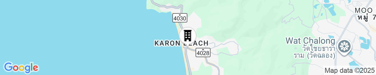 Map for On The Hill Karon Resort