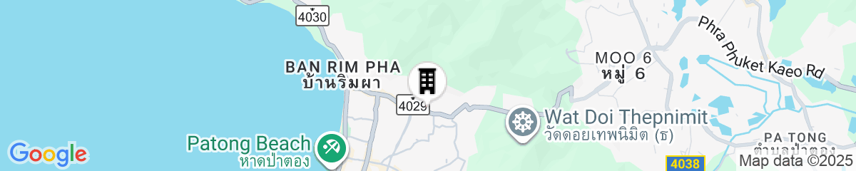 Map for The Frutta Boutique Patong Beach