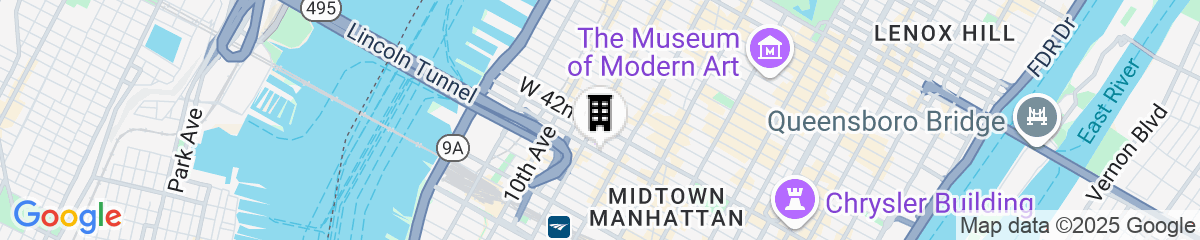 Map for Four Points by Sheraton Midtown-Times Square