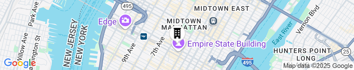 Map for The Gregorian