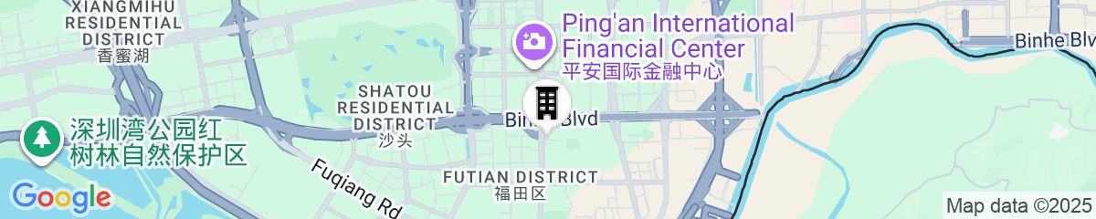 Map for Meiyi Grand Hotel Shenzhen Huanggangcun