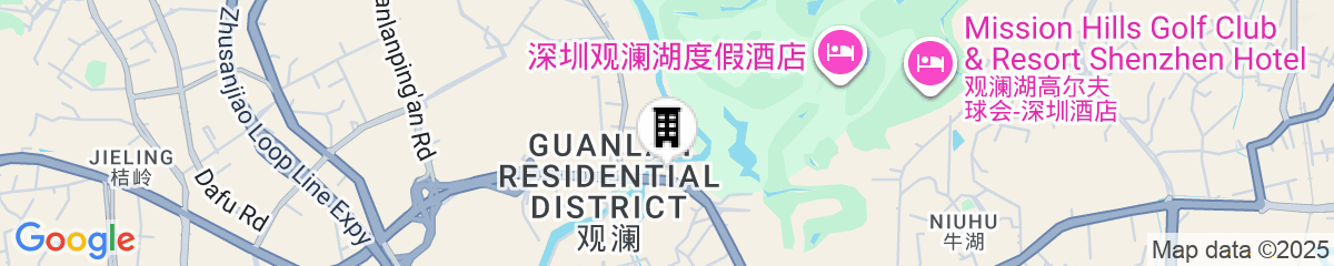 Map for Shenzhen Chengtai Hotel