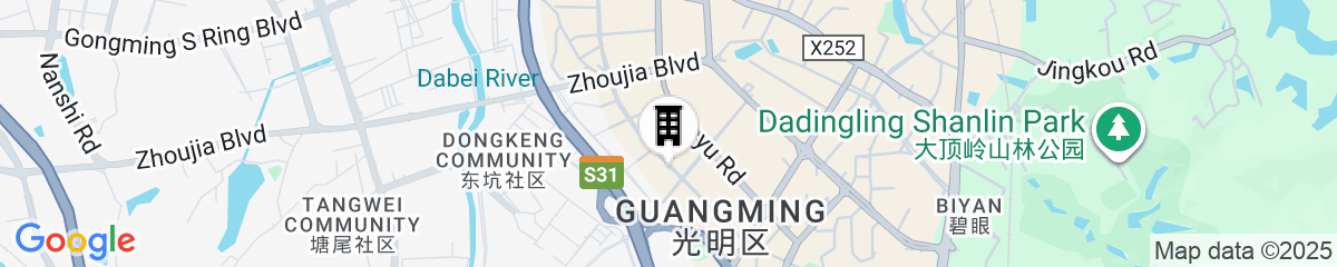 Map for Four Points by Sheraton Shenzhen Guangming