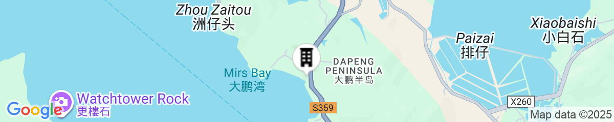 Map for Shenzhen White House Sea View Resort