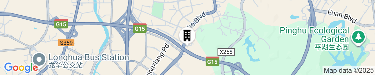 Map for Echeng Hotel Shenzhen Tian'an Yungu 