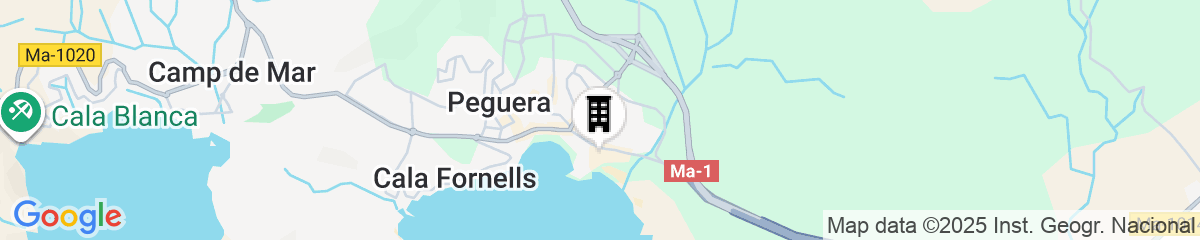 Map for Apartamentos Ponent