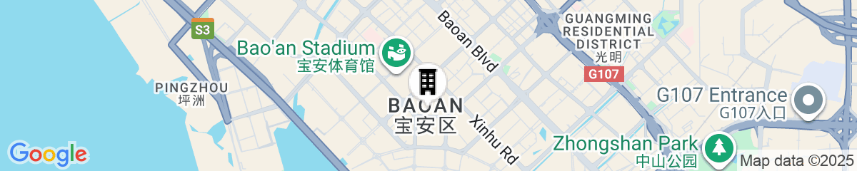 Map for The St. Regis Shenzhen Bao'an