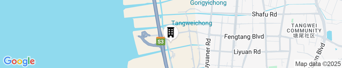 Map for Hilton Shenzhen World Exhibition & Convention Center