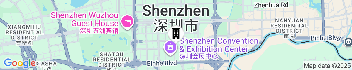 Map for The Ritz-Carlton, Shenzhen