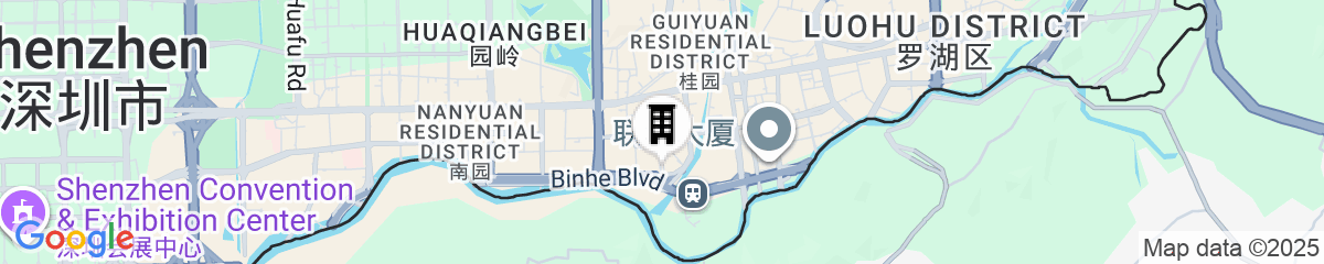 Map for THE MUMIAN HOTEL Shenzhen Luohu
