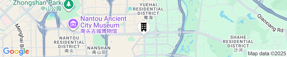 Map for Crowne Plaza Shenzhen Nanshan by IHG