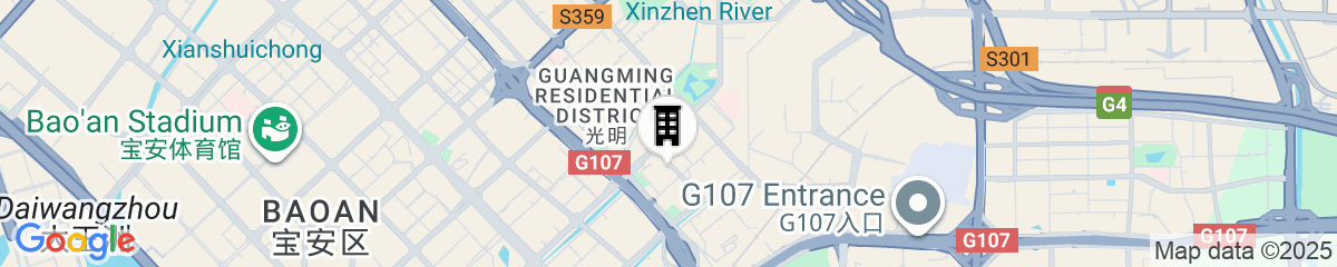 Map for Pagoda Hotel Shenzhen