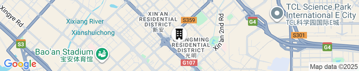 Map for Four Points By Sheraton Shenzhen Bao'An