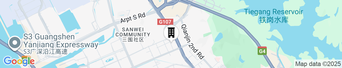 Map for Doubletree By Hilton Shenzhen Airport Residences