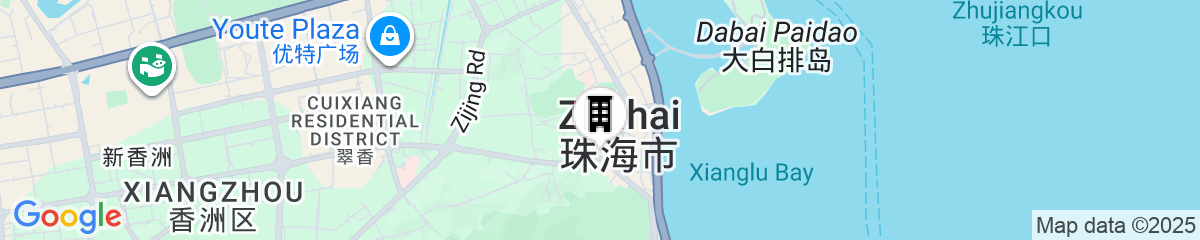 Map for Renaissance Zhuhai