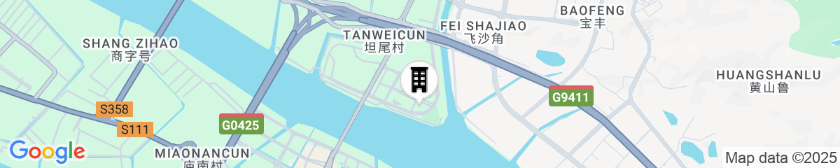 Map for Guangzhou Marriott Hotel Nansha