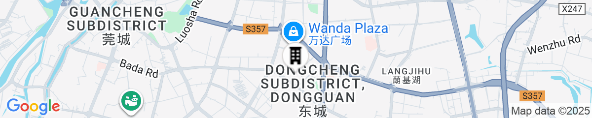 Map for Dongguan Dongcheng International Hotel