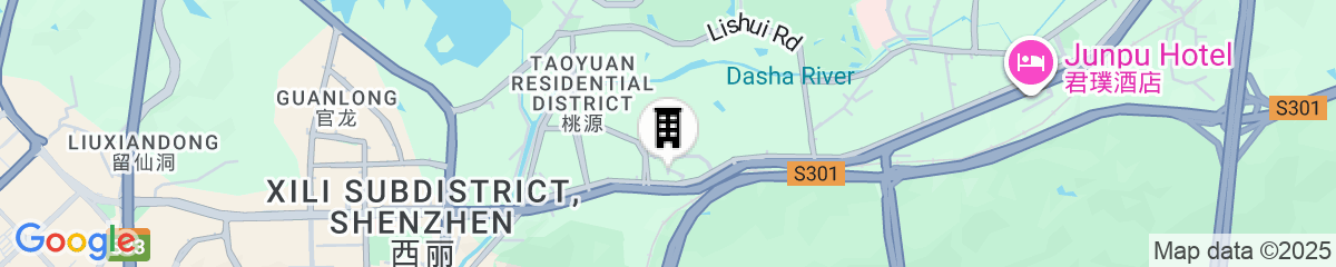 Map for Sheraton Shenzhen Nanshan