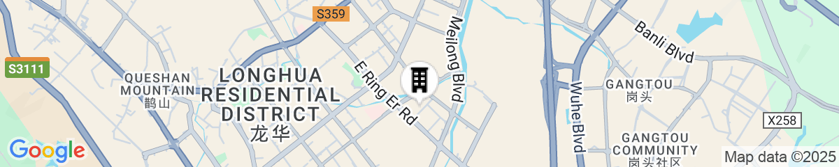 Map for DoubleTree by Hilton Hotel Shenzhen Longhua