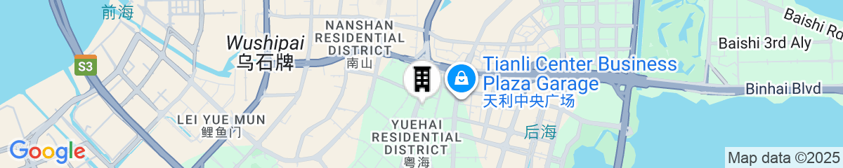 Map for Shenzhen Marriott Hotel Nanshan