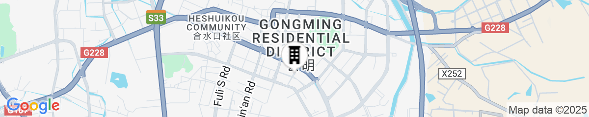 Map for Hilton Garden Inn Shenzhen Guangming