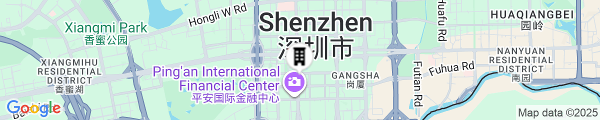 Map for Futian Shangri-La Shenzhen