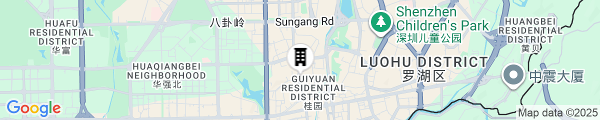 Map for Hyatt Place Shenzhen Dongmen