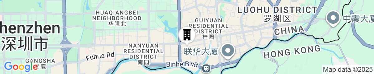 Map for Grand Hyatt Shenzhen