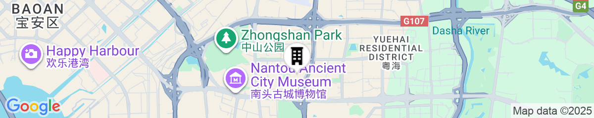 Map for L'Hermitage Hotel Shenzhen