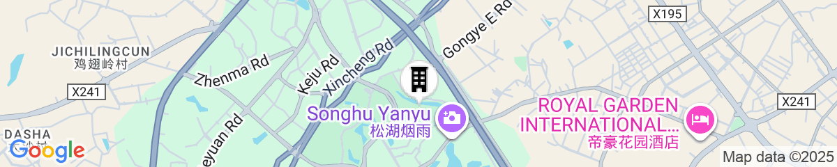 Map for Aloft Dongguan Songshan Lake